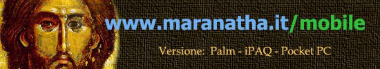 www.maranatha.it/mobile - Maranatha Mobile