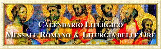 Messale Romano e Liturgia delle Ore - www.maranatha.it