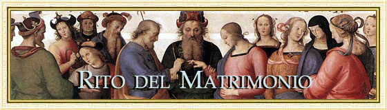 Sacramento del Matrimonio - www.maranatha.it