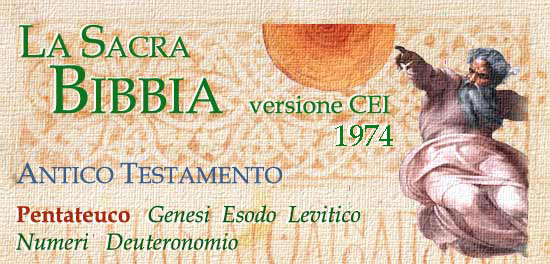 La Sacra Bibbia - Indice Generale 