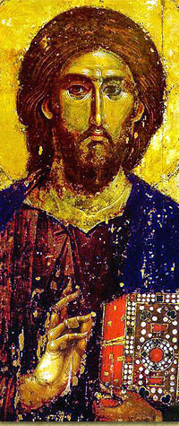 Cristo Pantocratore - Monastero di Chelandari, Monte Athos ca. 1260-70