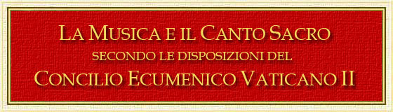La Musica e il Canto Sacro