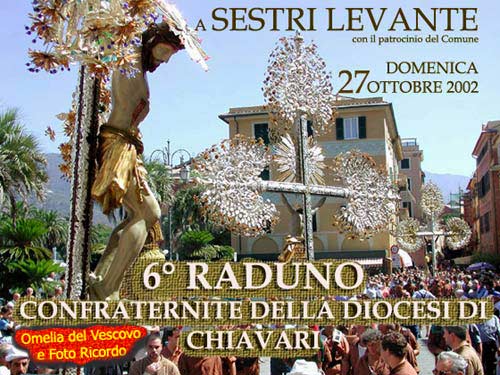 a Sestri Levante - 6 Raduno Confraternite della Diocesi di Chiavari - Domenica 27 ottobre 2002
