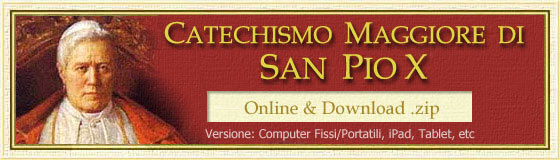 Catechismo Maggiore di San Pio X