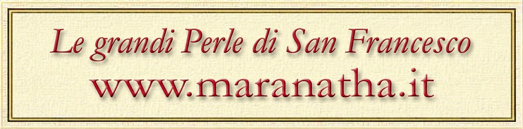 Perle di San Francesco