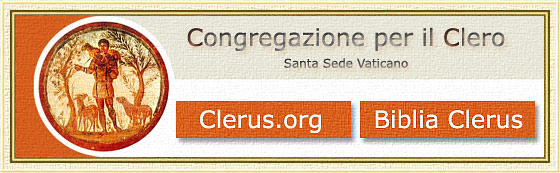 Congregazione per il Clero - www.clerus.org - www.bibliaclerus.org